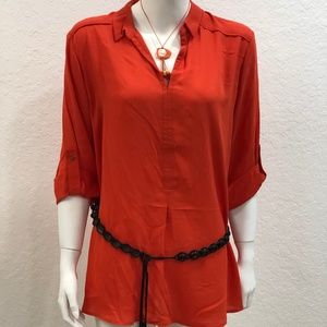 Blouse Mossimo™ Long Convertible Sleeve